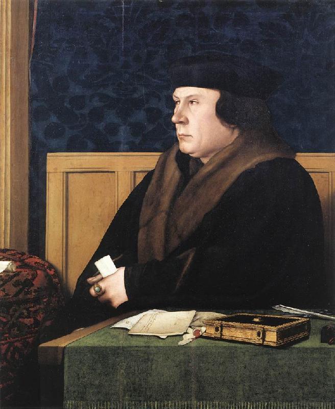 HOLBEIN, Hans the Younger Portrait of Thomas Cromwell f oil painting image